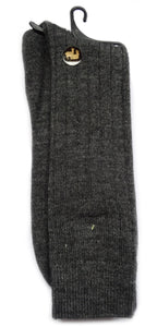 Dunkelgrauer Wollsocken Alpakasocken 39-44 - Premiumarmada 